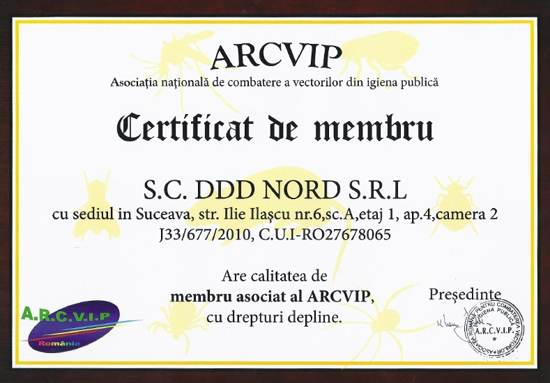 certificat-membru-arcvip